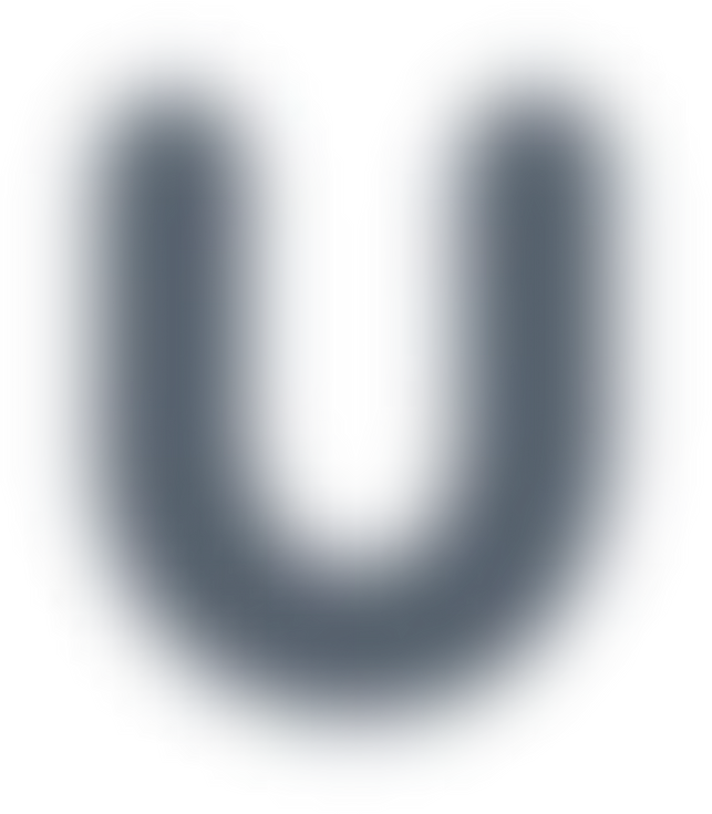 Letter U Shadow